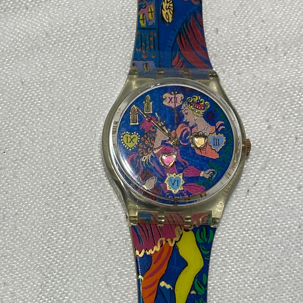 Swatch special release Valentines watch- Romeo and Juliet